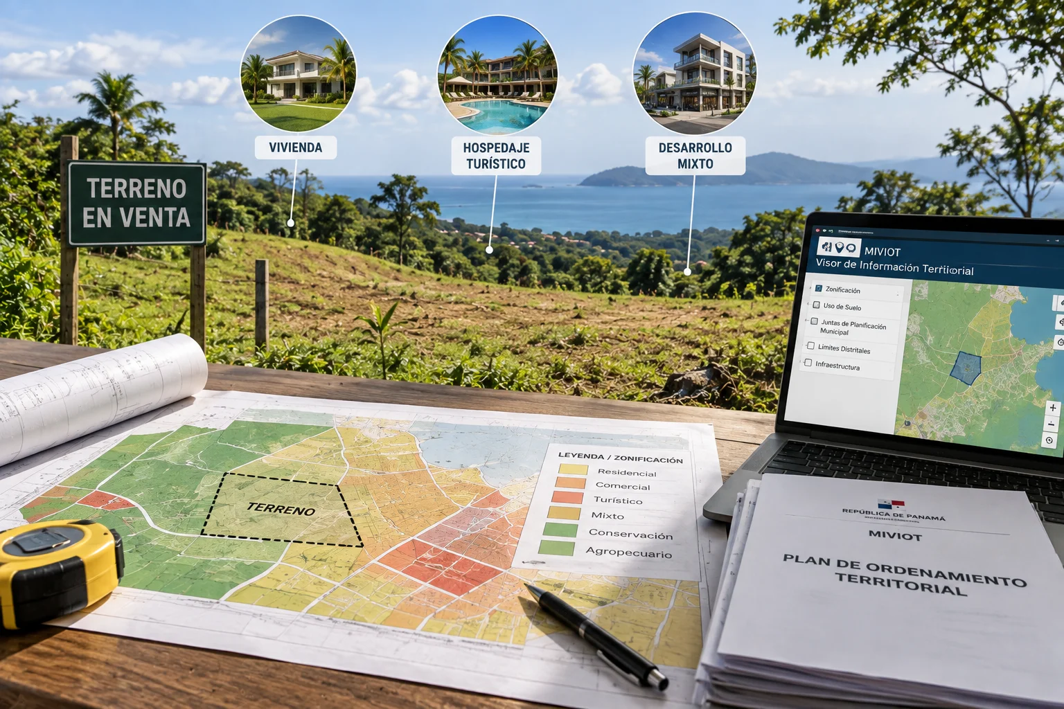 Land zoning and regulations in Panama — verification before buying, Biotopos architect