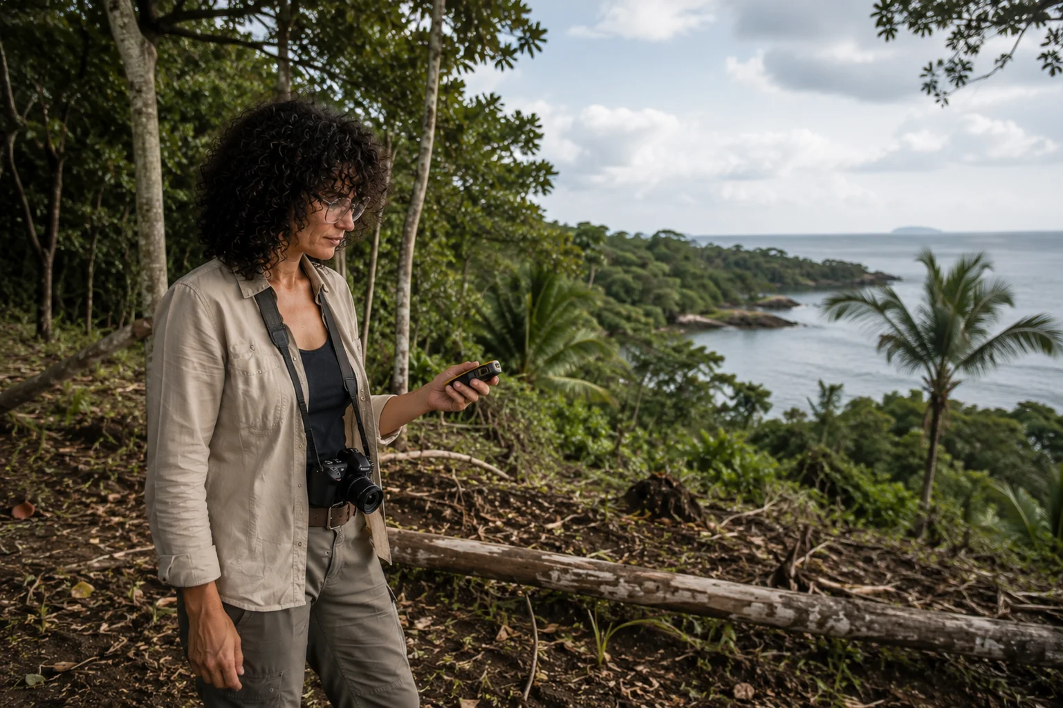 Feasibility assessment on beachfront land in Panama — field inspection, Biotopos Arquitectura